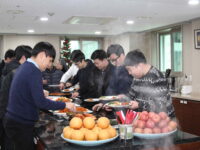 2016년 1월1일 살레시오수도회의 예비 수련 지원자들 방문(1)