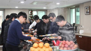 2016년 1월1일 살레시오수도회의 예비 수련 지원자들 방문(1)