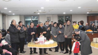 2019년 12월 24일 성탄대축일 밤미사후 축하식