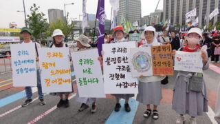 2025 기후정의행진 현장 스케치